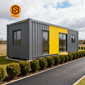 Shinestone ตู้คอนเทนเนอร์ใช้ในเชิงพาณิชย์กลางแจ้งคลังสินค้า20FT บ้านเคลื่อนที่ตู้คอนเทนเนอร์คาเฟ่บาร์ร้านอาหารฟาสต์ฟู้ด - Product Image 5