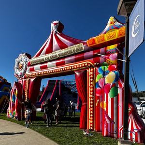 Arche <span class=keywords><strong>de</strong></span> cirque gonflable personnalisée pour événements en plein air, entrée <span class=keywords><strong>de</strong></span> carnaval, arche gonflable à vendre - Product Image 2