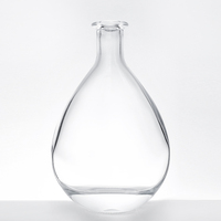 Bouteille de whisky en verre personnalisée de 750 ml, bouteille de rhum, de whisky, de liqueur, de gin, de vin ou de spiritueux en verre de 500 ml, bouteille de vodka en verre de 700 ml
