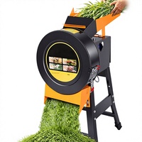 Hachoir à légumes, broyeur de poulet motorisé, coupe-herbe, broyeur d'aliments pour bétail, broyeur de maïs multifonctionnel