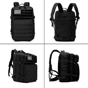 Wholesale Custom Logo Waterproof Tactical Bag for Men 900D Oxford Molle <b>Backpack</b> Durable 45L Tactical Duffel Bag for Hiking - Product Image 4
