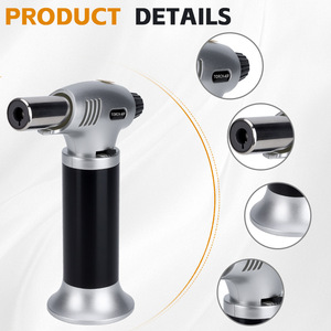 Torche de soudage BS400, allumeur au butane pour extérieur, briquet de cuisine coupe-vent, capacité 10g - Product Image 5