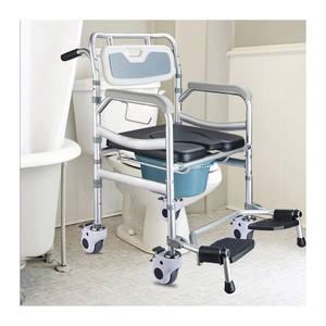 Chất Lượng Cao Bền Dễ Sử Dụng Bánh Commode Ghế Chăm Sóc Nhà Commode Ghế Cho Người Già Và Người Khuyết Tật - Product Image 1
