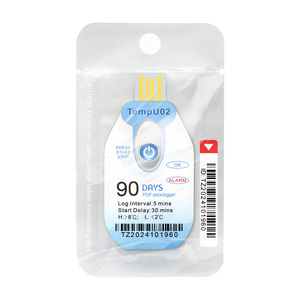 Nhiệt Độ 30 Ngày 60 Ngày 90 Ngày Temp Data Logger Cảm Biến Nhiệt Độ Dùng Một Lần - Product Image 1