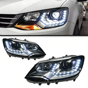 Conjunto de Faros Delanteros Bi-Xenón Modificados con Luz de Giro LED para VW <span class=keywords><strong>Sharan</strong></span> <span class=keywords><strong>2014</strong></span>, Repuestos para Automóviles - Product Image 1