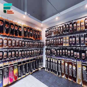 Beauty <span class=keywords><strong>Store</strong></span> mensola barbiere Hair Display scaffali per negozio al dettaglio con luce Beauty Supply - Product Image 1