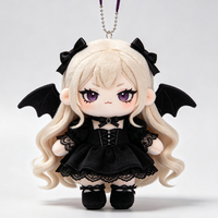 Porte-clés en peluche personnalisé, mignon, style anime, poupée tendance, personnage en peluche, pendentif de sac