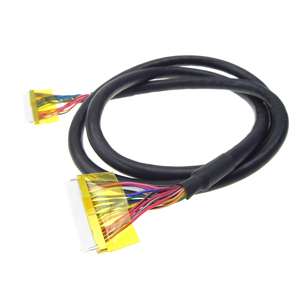 맞춤형 DF19-20S-1C 20P LVDS 와이어 하네스 1.0mm 피치 DF19G-20S-1C LCD 스크린 케이블 어셈블리 - Product Image 2