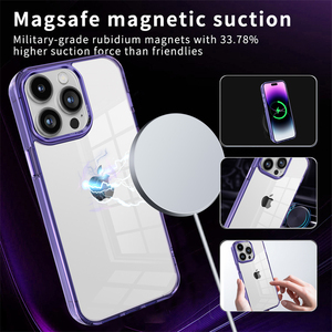 Độ Nét Cao Điện Thoại Trong Suốt Trường Hợp Đối Với <span class=keywords><strong>iPhone</strong></span> 16 Pro Max 15 Cộng Với 14 13 12 11 S24 Siêu S23 S22 Kim Loại Máy Ảnh Bảo Vệ Khung - Product Image 3