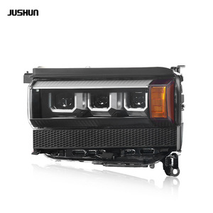 Jushun Headlight Assembly For Toyota Prado LC250 High Brightness <b>LED</b> Daytime Running <b>Lights</b> <b>Plug</b> And Play - Product Image 4