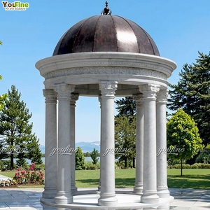 Villa Hotel Diseño <span class=keywords><strong>de</strong></span> paisaje Cúpula <span class=keywords><strong>de</strong></span> piedra <span class=keywords><strong>de</strong></span> mármol natural Jardín Gazebo - Product Image 2