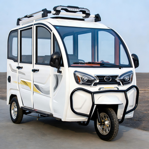 Triciclo Eléctrico Multiusos Abierto, Motor <span class=keywords><strong>de</strong></span> 1000W, 400kg, Certificado EEC, para <span class=keywords><strong>Transporte</strong></span> <span class=keywords><strong>de</strong></span> <span class=keywords><strong>Pasajeros</strong></span>, Patrullaje y Servicios <span class=keywords><strong>de</strong></span> Entrega - Product Image 5