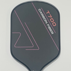 Raquette de pickleball portable en fibre de carbone T700 à haute élasticité avec noyau en nid d'abeille <span class=keywords><strong>PP</strong></span>, procédé de pressage à chaud, personnalisable - Product Image 5