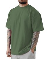 T-shirt décontracté pour homme, col rond, manches courtes, tricoté, respirant, écologique, plusieurs couleurs, personnalisable, vente en gros OEM