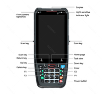 N40L PDA portable de 4.0 pouces avec système d'exploitation Android et conception étanche pour la gestion des stocks et le suivi des entrepôts
