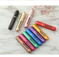 Flacon pulvérisateur de parfum miniature en métal multi-usages 5 ml 8 ml pour voyage