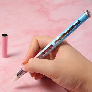 Stylo à points à tête unique pour ongles, marque privée, avec 4 embouts de cire de rechange, applicateur de strass, outil de pose de paillettes pour nail art, logo personnalisé - Product Image 6