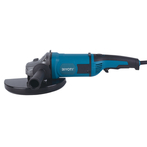 Amoladora Angular Eléctrica BIYOTI BYT-AG001 <span class=keywords><strong>de</strong></span> 2400W, 230mm (<span class=keywords><strong>9</strong></span> Pulgadas), <span class=keywords><strong>de</strong></span> Alta Resistencia, para Uso Industrial - Product Image 3