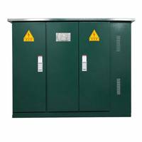 Transformador de Estilo Americano YBW Montado en Plataforma, Subestación de Distribución Sumergida en Aceite de Alta Eficiencia, Acero Galvanizado para Exteriores IP53