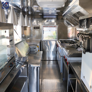 Remolque de Comida Móvil CAMPTRL, Carrito de Café, Food Truck Totalmente Equipado, Restaurante, Heladería, Pizzería - Product Image 1