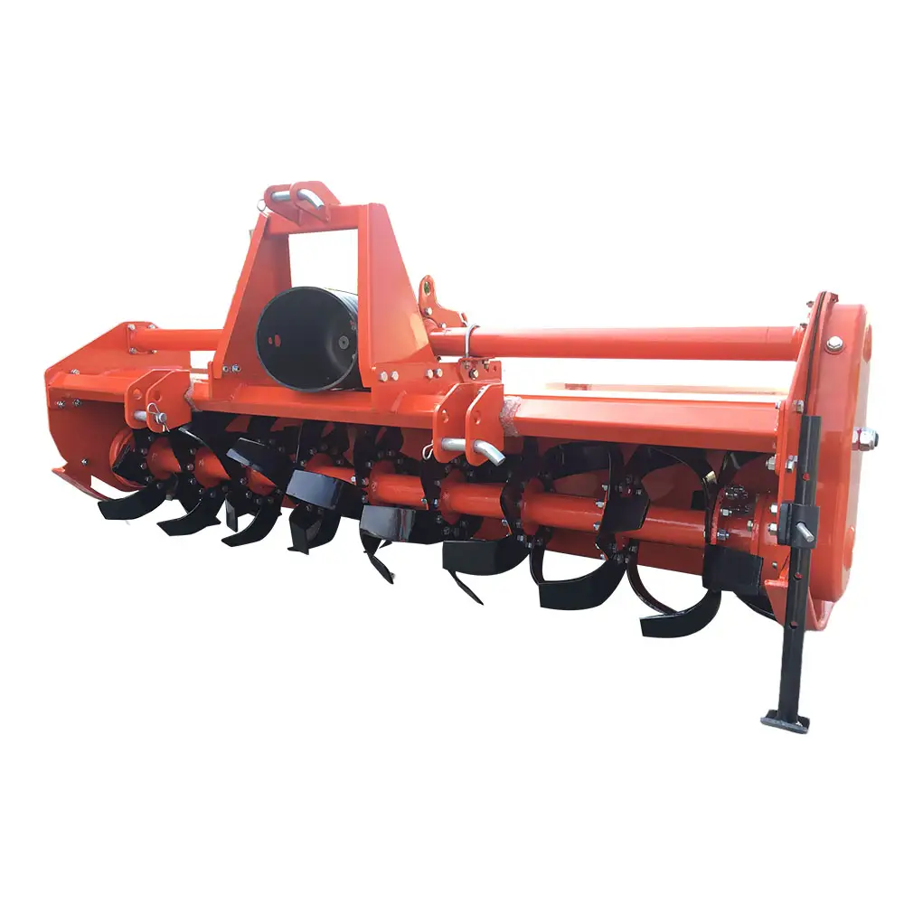 Cultivador rotativo de alta resistencia, Tractor de 3 puntos de conexión, 30 ~ 50 HP, máquina de fresado de granja, equipo de herramientas de Agricultura, potencia rotativa PTO