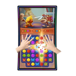 Nuevo diseño, máquina de pantalla táctil curva Digital de 32/43/55 pulgadas, brillo en forma de <span class=keywords><strong>C</strong></span> con interfaz <span class=keywords><strong>USB</strong></span> integrada - Product Image 1