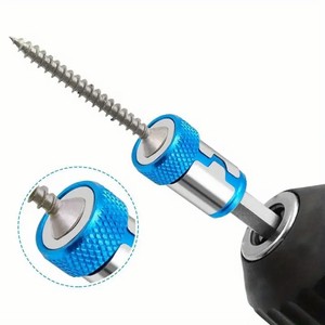Magnetic Sleeve <b>Tool</b> Holder 3Pcs Red Gold Blue Universal Magnetic Adapter For Screwdriver Bits - Product Image 2