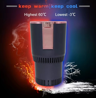 Mug intelligent 12V pour voiture avec fonction de chauffage et de refroidissement, écran tactile LED pour utilisation en véhicule