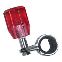 GUTO Bouton de commande universel en acrylique et métal pour volant, accessoires de voiture colorés