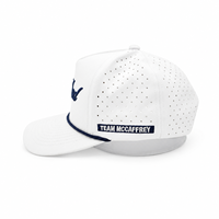 Gorra de Golf de Cinco Paneles, Perforada con Láser, Impermeable, Bordado 3D en Relieve, Transpirable, de Secado Rápido, Malla Deportiva para Exteriores, Unisex