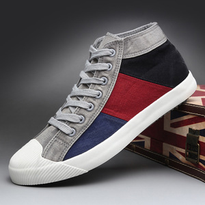 Chaussures plates pour hommes maz multicolores, respirantes, en toile, à lacets, baskets décontractées, <span class=keywords><strong>espadrilles</strong></span> pour hommes - Product Image 5