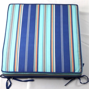 Lujo colorido raya impermeable suave comodidad Relax silla cojín asiento cojín sofá cojín para uso interior y exterior - Product Image 1