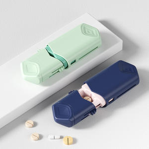 A3576 Mini coupe-pilule de voyage rétractable portable Segmentation créative des comprimés en plastique pour la médecine Découpe Artifact Literie - Product Image 4