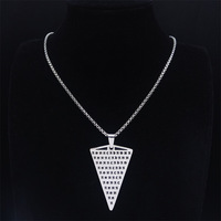 Acier inoxydable Talisman Abracadabra Divination Chaîne Collier Hommes Abraxas Pendentifs Colliers Bijoux Occultes collier(NL510)