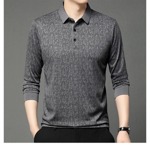 <span class=keywords><strong>Polo</strong></span> a maniche lunghe da <span class=keywords><strong>uomo</strong></span> <span class=keywords><strong>taglie</strong></span> <span class=keywords><strong>forti</strong></span>, con risvolto, alla moda, casual e versatile - Abbigliamento <span class=keywords><strong>uomo</strong></span> - Product Image 5