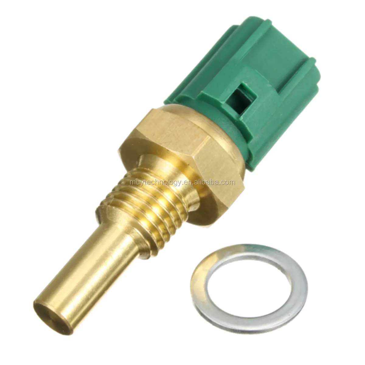 Sensor de temperatura del refrigerante del motor, verde, para Ford /Toyota /Lexus /Mazda OE F42Z10884A, novedad de 100%