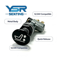 Compresor de Asiento con Suspensión Neumática, Interruptor de Liberación Rápida, Válvula de Control de Compresor de 12V/24V para Asiento de Vehículo de Construcción