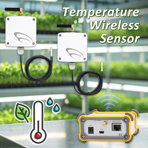 Enregistreur de température en temps réel, capteur de température intelligent IoT sans fil Zigbee avec sonde de température pour la surveillance intérieure et extérieure - Product Image 1