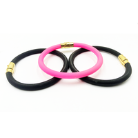 Échantillon gratuit, meilleurs cadeaux promotionnels, bracelet en silicone fait main de style art populaire, couleur personnalisée, application de Noël, nouveau design