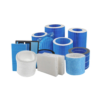 H13 True Hepa Filter 2 en 1 purificateur d'air humidificateur filtre pour les allergies à la maison et les animaux de compagnie fumeurs de cheveux dans la chambre