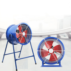 SF-Type High-Volume Axial Flow Industrial <b>Fan</b> <b>Powerful</b> Exhaust for Construction & Farm Ball Bearing Silent & for Duct Boosters - Product Image 1
