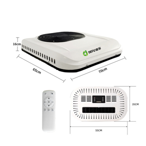 Aire acondicionado de estacionamiento eléctrico <span class=keywords><strong>para</strong></span> techo, 12V, CC, 24V, Enfriador de aire acondicionado de estacionamiento <span class=keywords><strong>para</strong></span> camión de remolque - Product Image 2