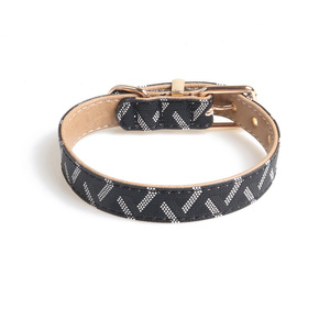 Aminger, Nueva <span class=keywords><strong>Boutique</strong></span> de Productos para Mascotas, Collar de Perro de PU, Serie PAI Grande, Suave y Cómodo, Proveedor OEM ODM Personalizable - Product Image 4