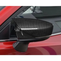 Housse de protection pour Mazda 3 Axela 2014 2015 2016 2017 2018 2019 Bm Coque de rétroviseur en fibre de carbone Accessoires