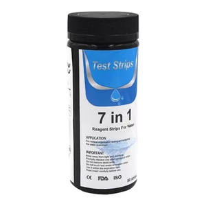 Manual Água Qualidade Teste Papel Visual Acuidade Exame Aparelho para Piscina Aquário Medidas Residual Cloro Total - Product Image 1