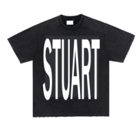 Groothandel Custom Logo Streetwear Hiphop 100% Zware 230gsm Gewassen Katoen Mannen Grijs Steen Zuur Wassen T Shirts