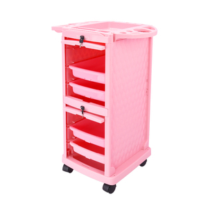 Chariot de salon rose du fabricant pour les extensions de cheveux de spa de beauté et les fournitures de salon de <span class=keywords><strong>coiffure</strong></span> pour l'hôpital et l'atelier - Product Image 5