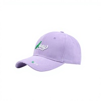 Casquette de baseball classique non structurée à 6 panneaux, logo de marque personnalisé, casquette de papa en coton lavé de haute qualité, casquette de soleil ajustable pour le streetwear
