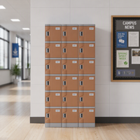 Armoire de rangement moderne en plastique ABS transparent acrylique, présentoir mobile, casier à chaussures avec solution de rangement efficace
