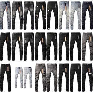 <b>Top</b> Quality Hip Hop Denim Jeans Mens Pants Trousers Stacked Y2K Distressed Streetwear Luxury Designer Brand Ksubis Jeans for Men - Product Image 1